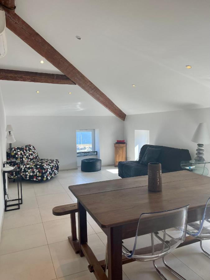 Grand appartement style loft bord de mer Propriano  Extérieur photo