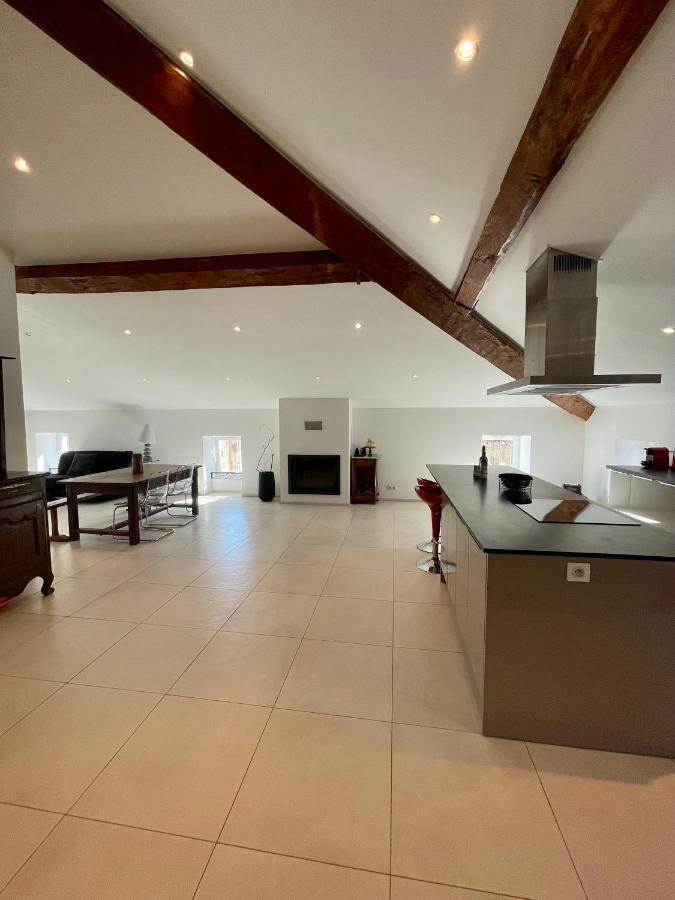 Grand appartement style loft bord de mer Propriano  Extérieur photo