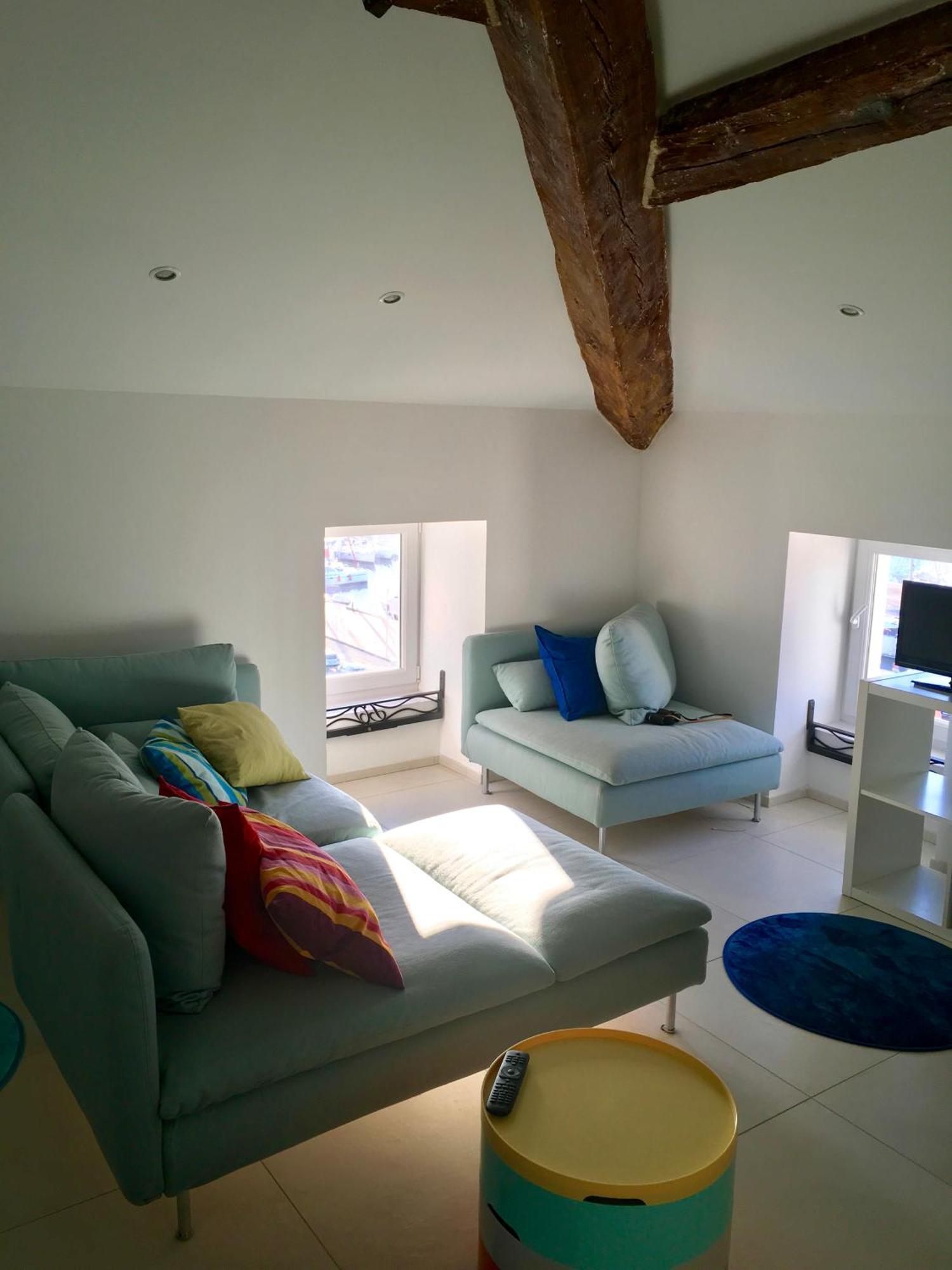 Grand appartement style loft bord de mer Propriano  Extérieur photo